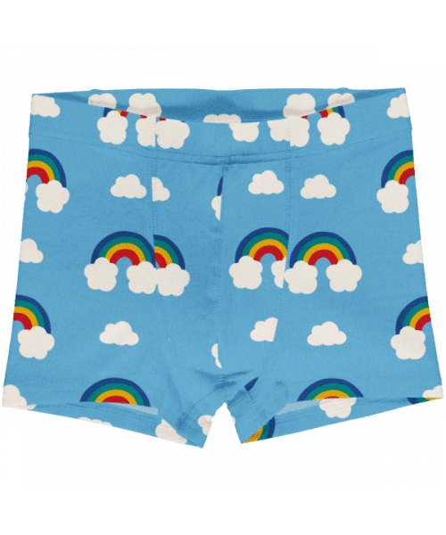 Maxomorra Swedish Vibes Rainbow Boxer Shorts