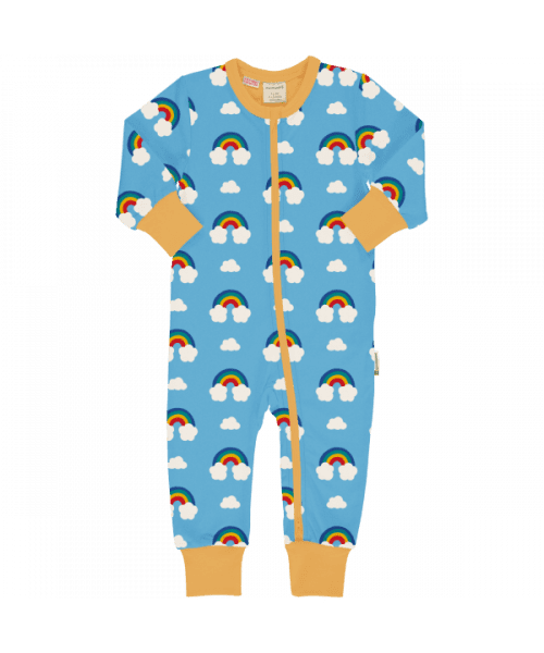 Maxomorra Swedish Vibes Rainbow Rompersuit