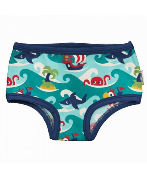 Maxomorra Tropical Ocean Bikini Bottoms