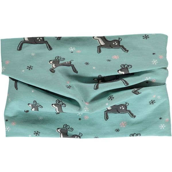 Maxomorra Tube Scarf Dashing Reindeer