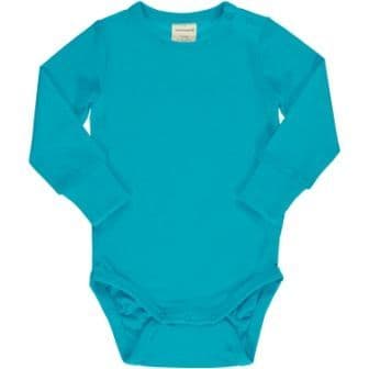 Maxomorra Turquoise Long Sleeve Body
