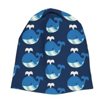 Maxomorra Whale Velour Hat