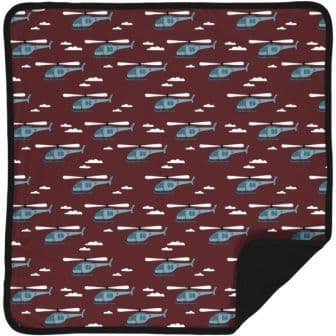 Meyadey Helicopter Sky Blanket