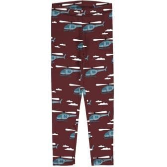 Meyadey Helicopter Sky Leggings