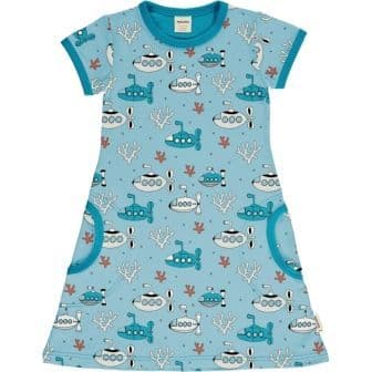 Meyadey Submarine Waters Short Sleeve Dress