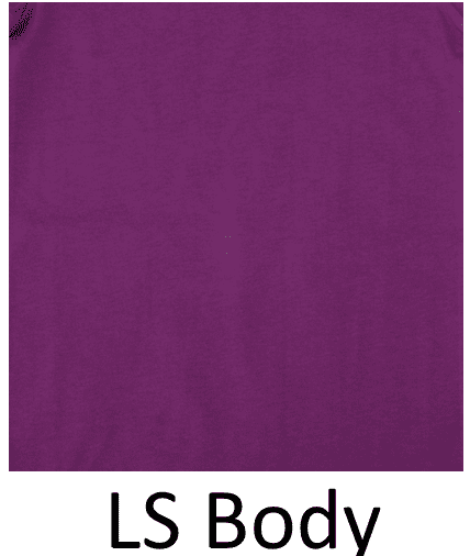 More Than a Fling MTAF Long Sleeve Body Bright Violet