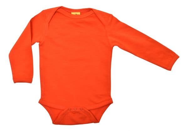 More Than a Fling MTAF Orange Red Long Sleeve Body