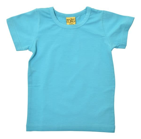 More Than a Fling MTAF River Blue Short Sleeve Top