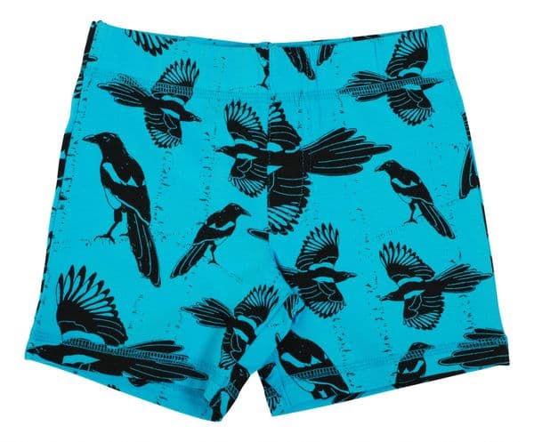 More Than a Fling Pica Pica Blue Atoll Shorts
