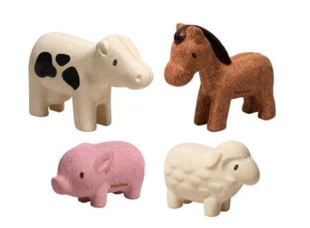 Plan Toys Farm Animal Set