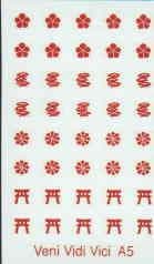 A05 Takeda generals Mons. 4 diff designs