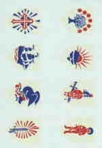 HE1 Warrior designs. 8 Different designs