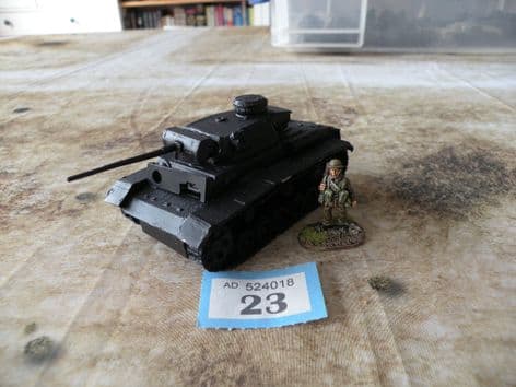 WW2 28mm German Panzer 3 tank