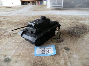 WW2 28mm German Panzer 3 tank
