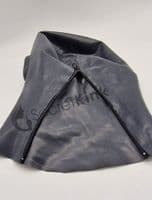 Anatomical Latex Hood with Mouth Gag and Nose Tubes