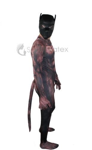 Brown Puppy Play Full Body Suit