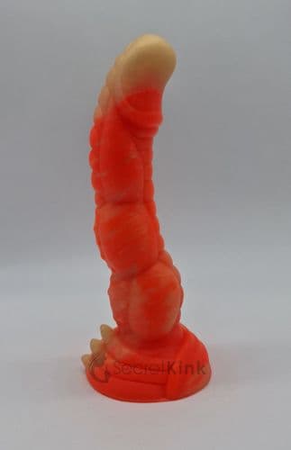Colourful Monster Style Dildo (Purple or Orange Gold)