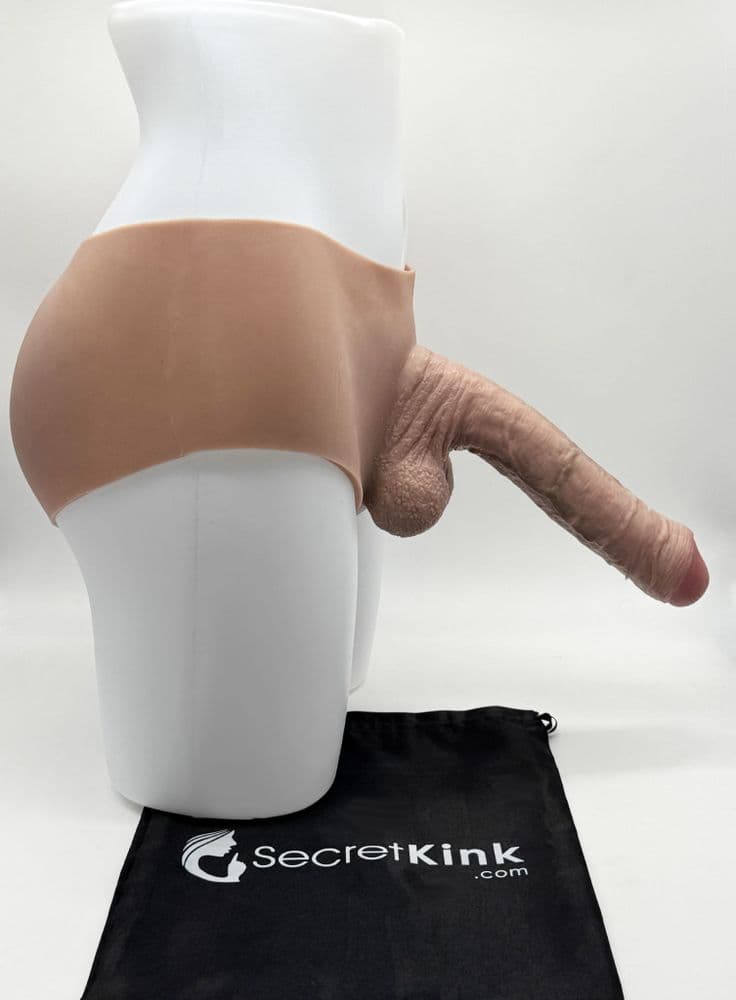 Extra Hung Dildo Pants Longer Foreskin – Realistic 8-Inch