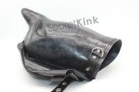Extra Thick Latex Puppy Hood with Padlock Collar