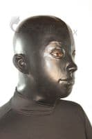 Heavy Rigid Feminine Latex Hood