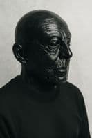 Heavy Wrinkle Moulded Black Latex Hood