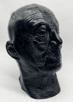 Heavy Wrinkle Moulded Black Latex Hood