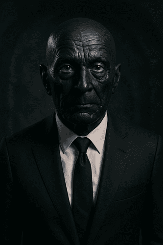 Heavy Wrinkle Moulded Black Latex Hood