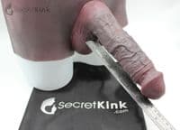 Hung Dildo Pants – Realistic 7-Inch (Dark Brown)