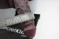 Hung Dildo Pants – Realistic 7-Inch (Dark Brown)