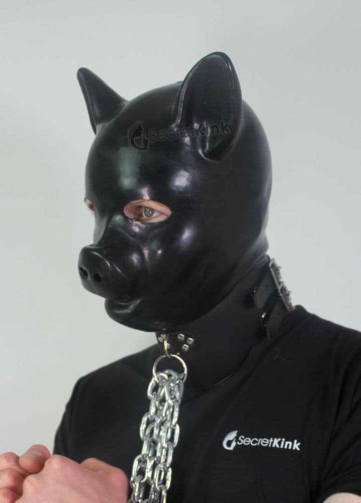 Latex Piglet Hood