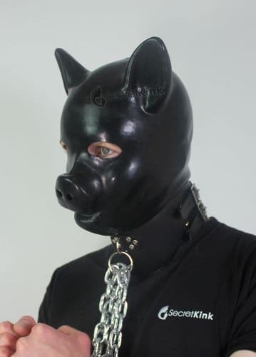Latex Piglet Hood