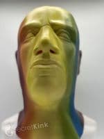 LGBTQ+ Pride Rainbow Hood Full Head Rubber Mask