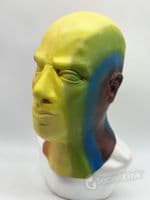 LGBTQ+ Pride Rainbow Hood Full Head Rubber Mask