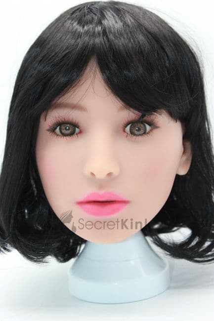 Life Size Sex Doll Female Head (Asian)