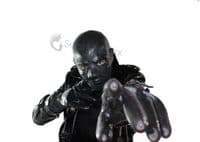 Masculine Moulded Black Latex Hood