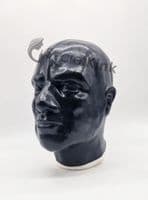 Masculine Moulded Black Latex Hood
