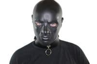 Masculine Moulded Black Latex Hood