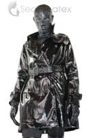 Masculine Moulded Black Latex Hood