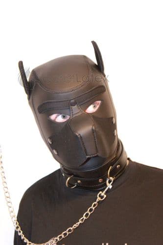 Neoprene Soft Dog Hood with Detachable Snout