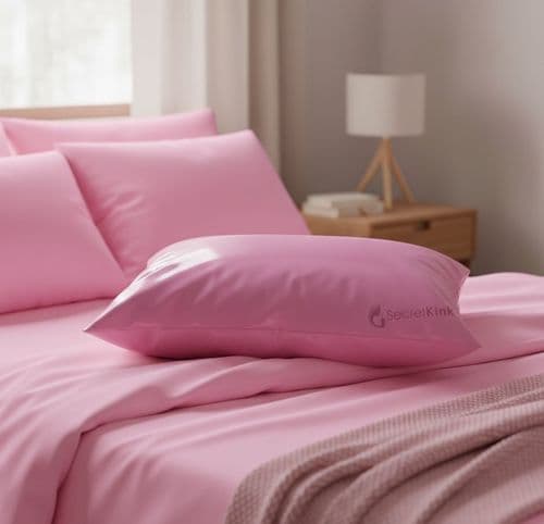Pink Latex Pillow Case – Standard Size