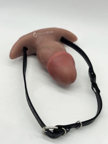 Realistic Rubber Dildo Plug with 2 Straps