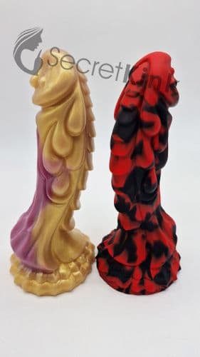 Scaled Dragon Dildo 7' (2 colour options)