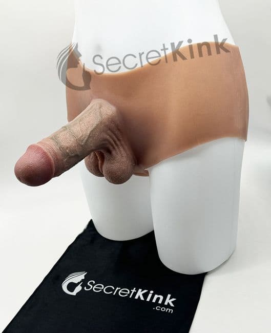 Short Stubby Dildo Pants Realistic 5' Inch