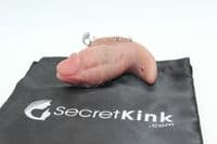 Short Stubby Dildo Plug Realistic 4.5' Inch (with 2 straps - oral and waist)