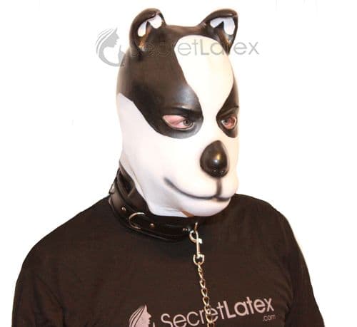 Two Tone Latex Puppy Hood