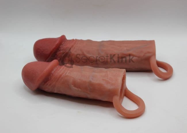 Ultra Realistic Penis Sleeve Extender - 2 sizes