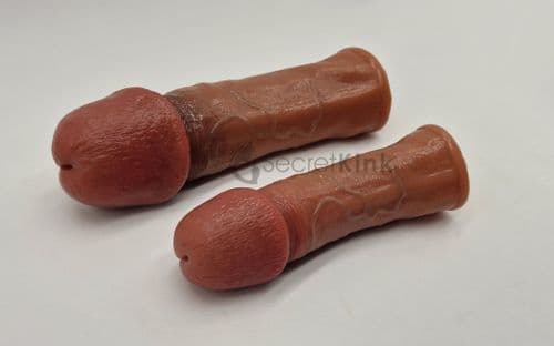 Ultra Realistic Penis Sleeve Extender - Big Head, L or XL