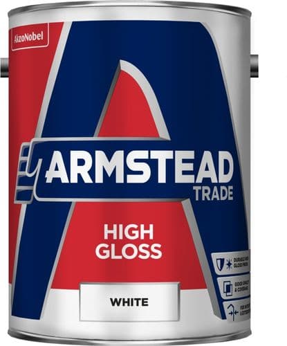 Armstead Trade High Gloss 5L - White