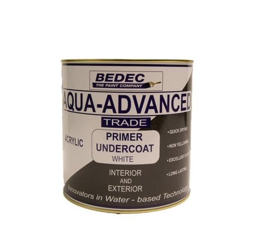 Bedec Aqua Advanced Primer Undercoat 2.5L - White