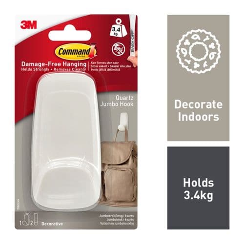 Command™ Jumbo Hook & Strips